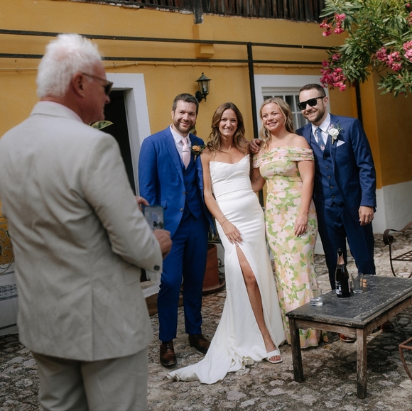 sarah seven vivianna strapless dress - Picture 1 of 7